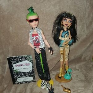 Monster High G1 Cleo De Nile & Gil Webber